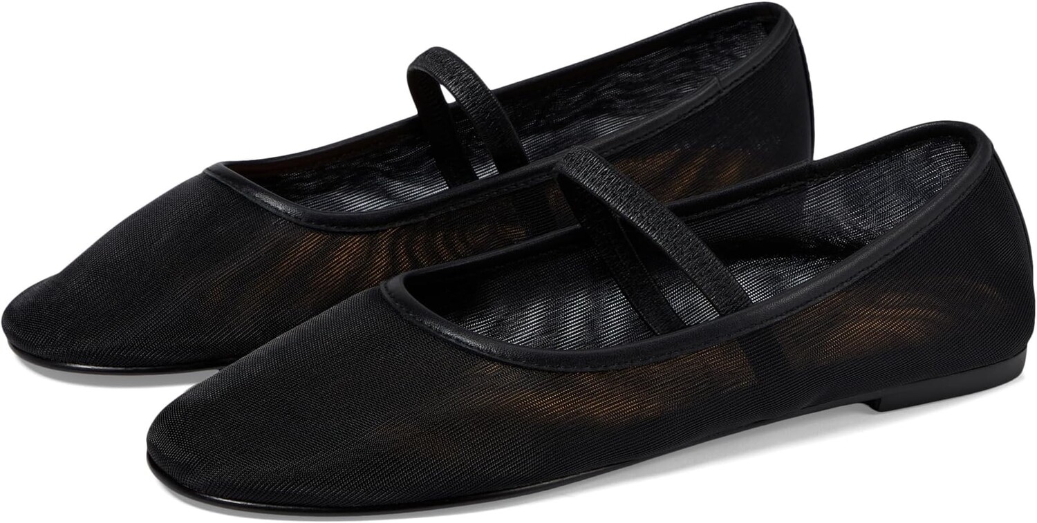 

Туфли на плоской подошве Madewell Cosme Elastic Mary Jane, цвет True Black