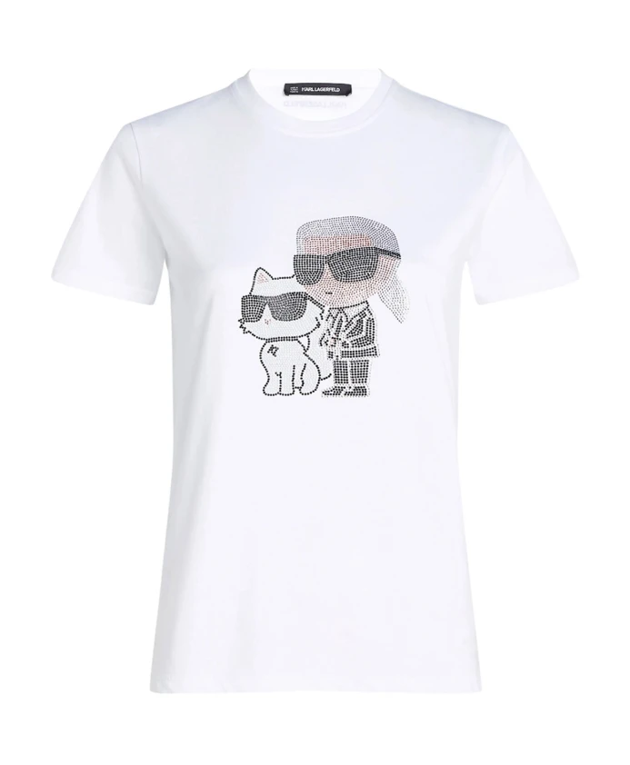 

Женская футболка Karl Lagerfeld, белый
