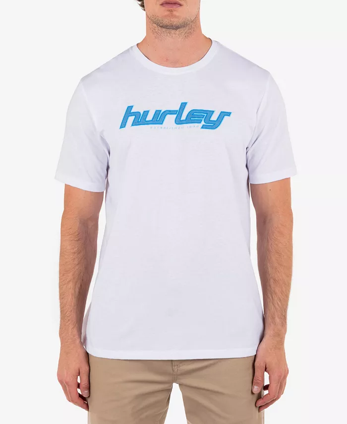 

Мужская повседневная футболка с коротким рукавом Everyday 25th S4 Anniversary Hurley, белый
