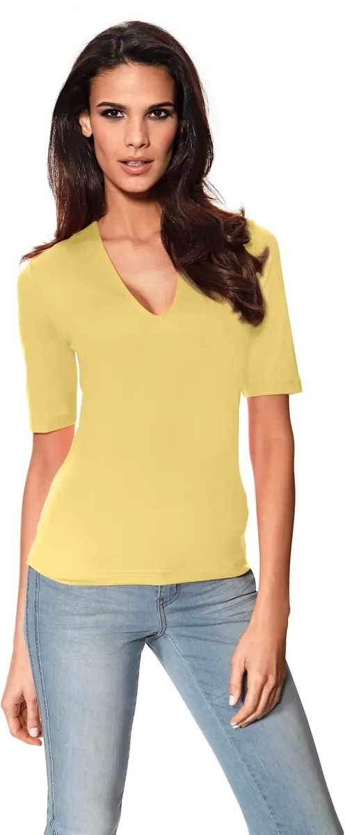 

Heine Футболка "V-Shirt", желтый