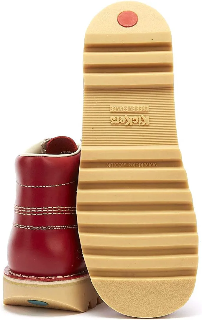 Мужские кроссовки Kick Hi Luxe от Kickers, кремовый — фото 4