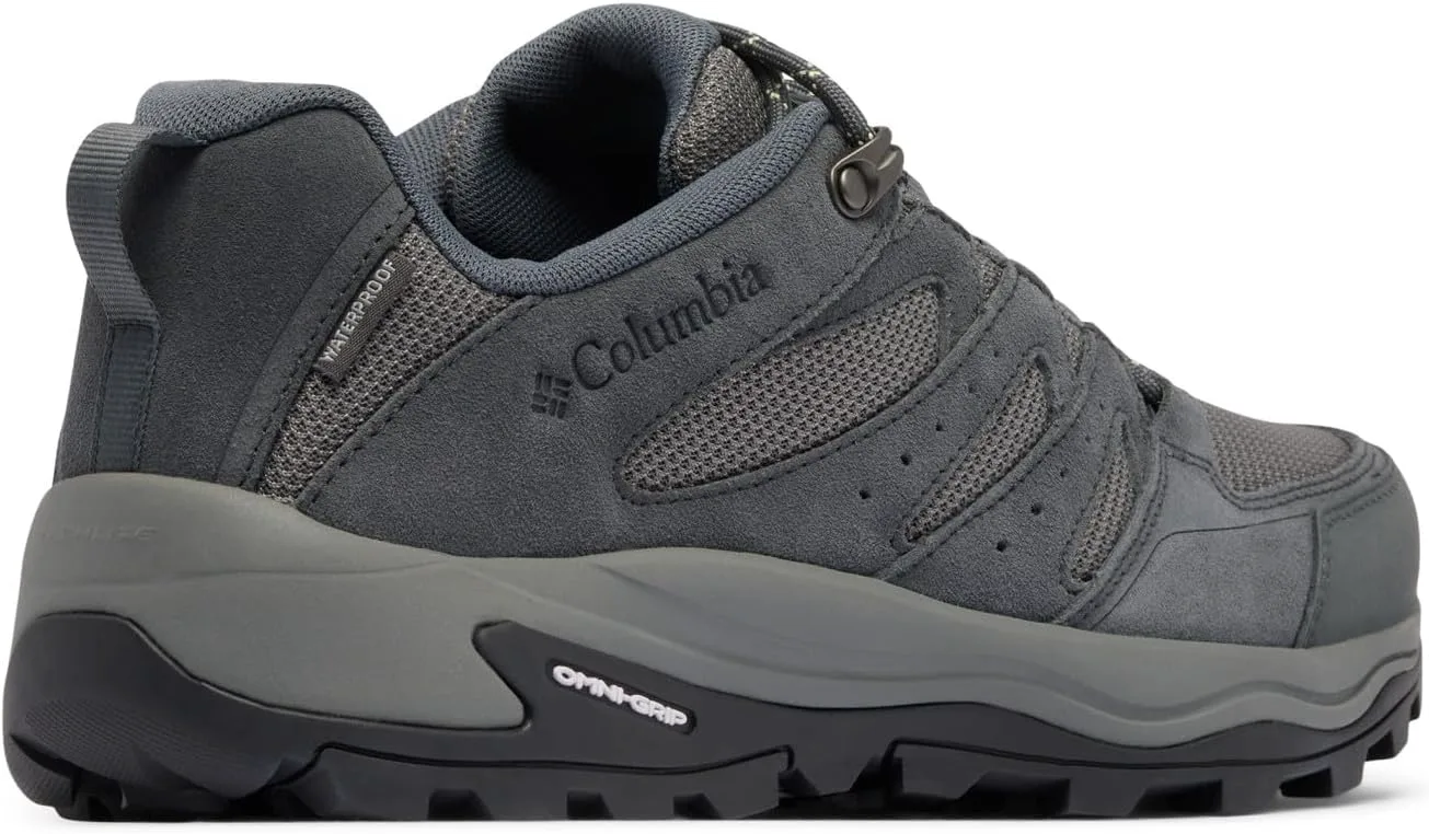 Мужские ботинки Columbia Redmond IV Low водонепроницаемые, красные, графит — фото 3