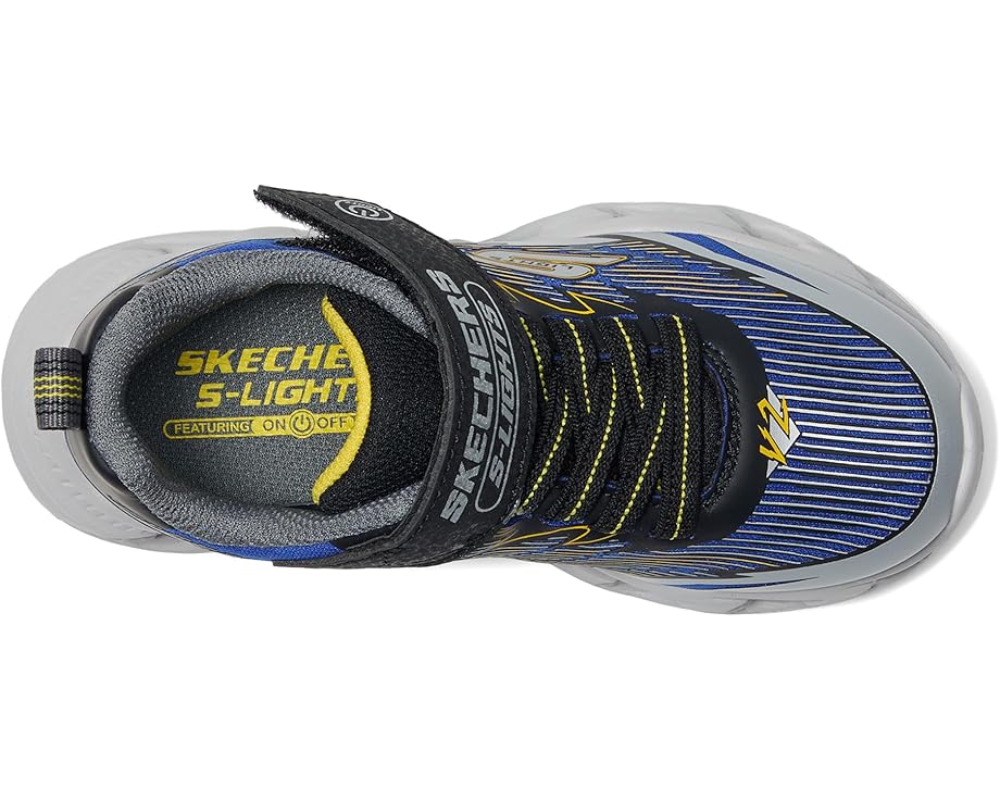 Детские кроссовки Skechers Vortex 2.0 - Veltrox 400605L (Little Kid/Big Kid) SKECHERS KIDS, Silver/Black — фото 2