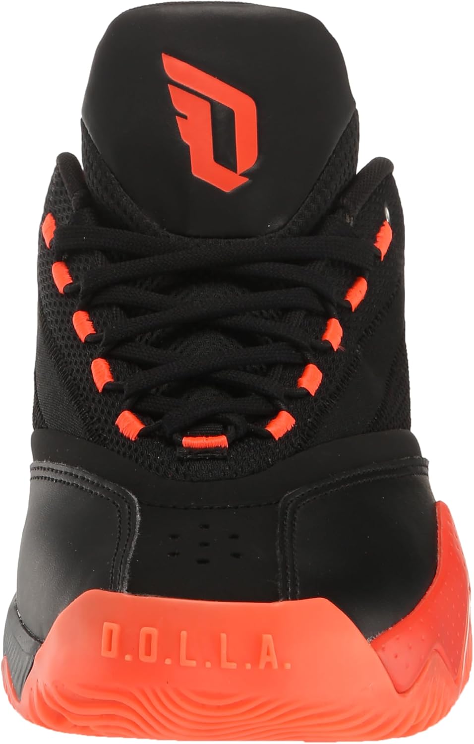 Кроссовки Adidas Originals Unisex Adult Dame Certified 2.0, черный/красный — фото 2
