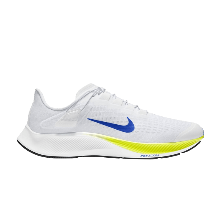 

Кроссовки Nike Air Zoom Pegasus 37 FlyEase 'White Racer Blue Cyber', белый