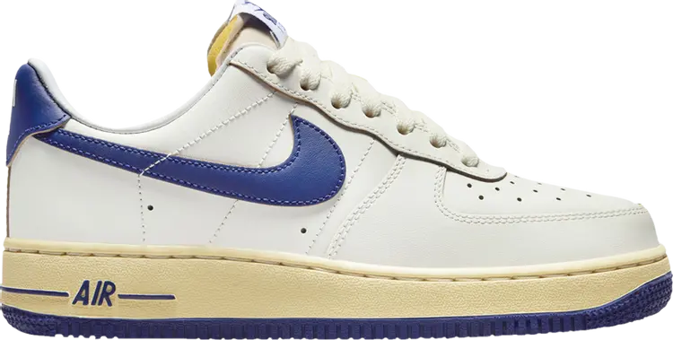 Кроссовки Wmns Air Force 1 '07 'Athletic Department - Deep Royal Blue', белый