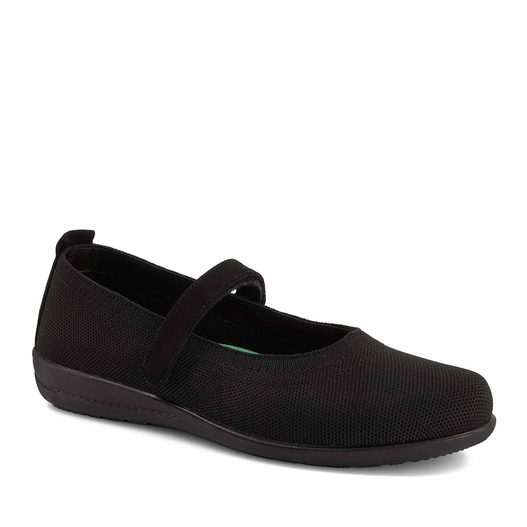 Текстильные туфли Andrea Comfort Mary Janes, черный