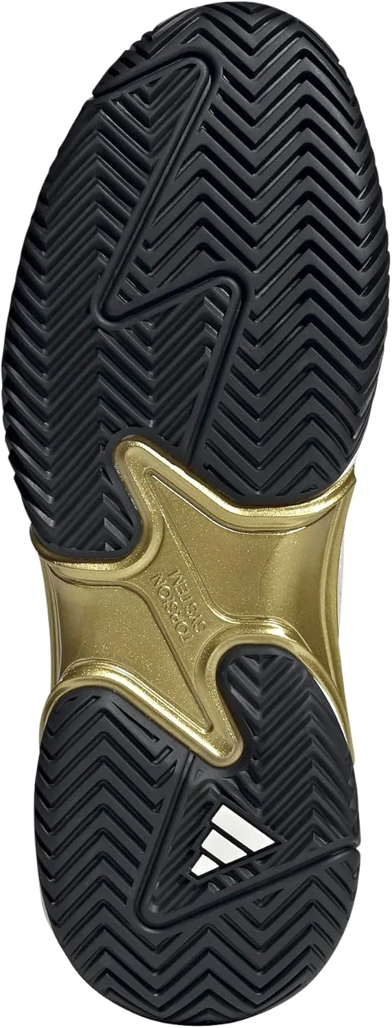 Мужские кроссовки Adidas Barricade 13, белый/черный — фото 4