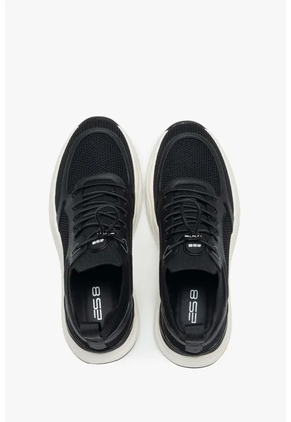 Кроссовки спортивные мужские es8 er00116996 40 trainers Estro, черный — фото 3