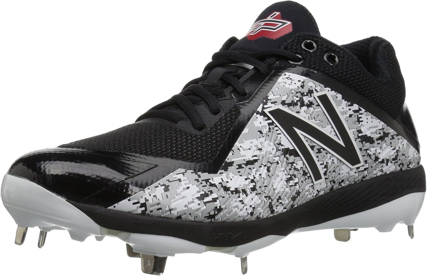 

Бейсбольные кроссовки New Balance L4040v4 для мужчин с металлическим шипом, черный/зеленый