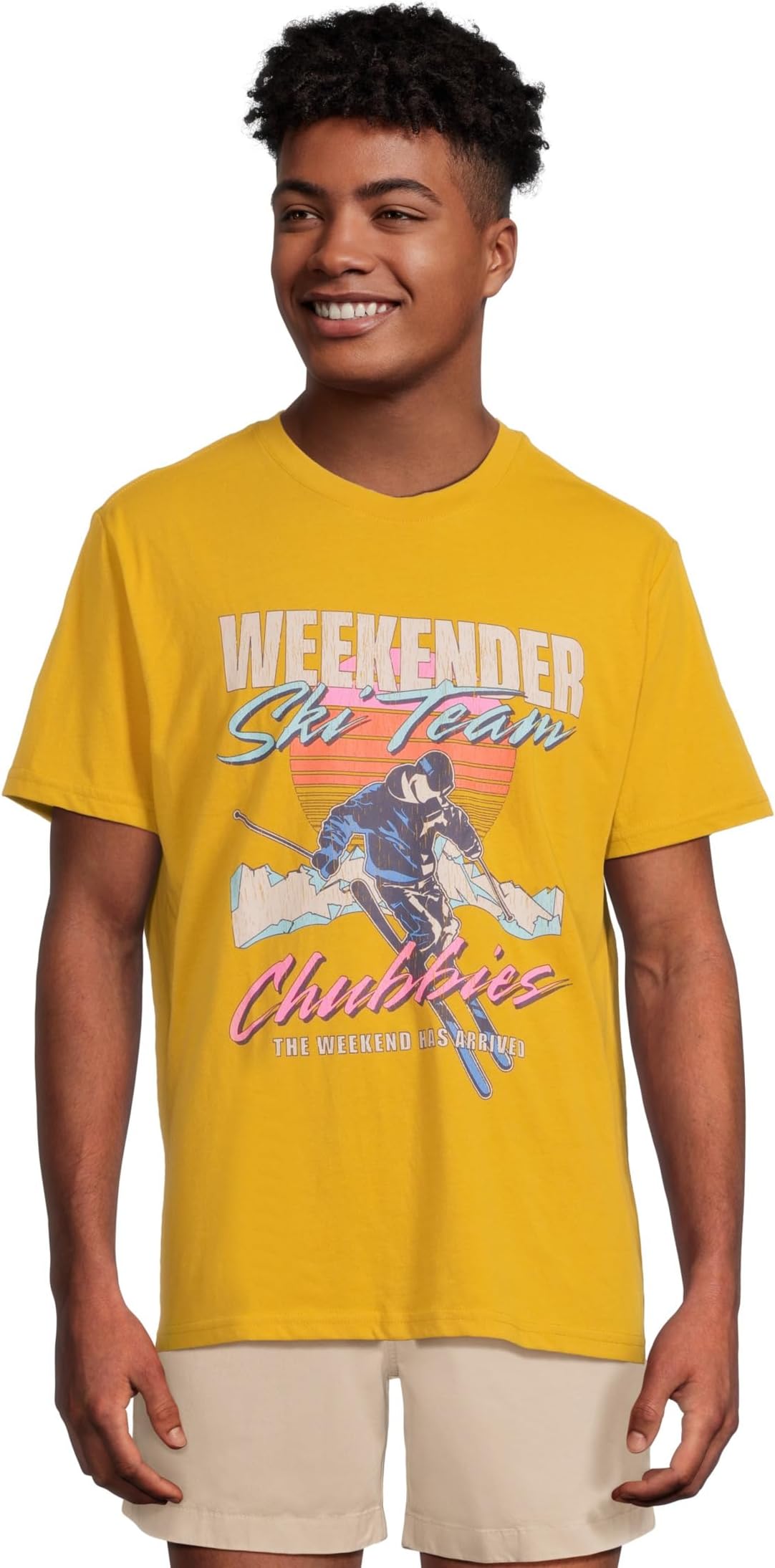 

Футболка Chubbies The Pond Skimmer, золотой