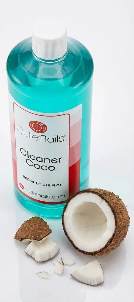 Очиститель для гелевых ногтей Cleaner 1000 мл, аромат кокоса On Outlet Nails — фото 4