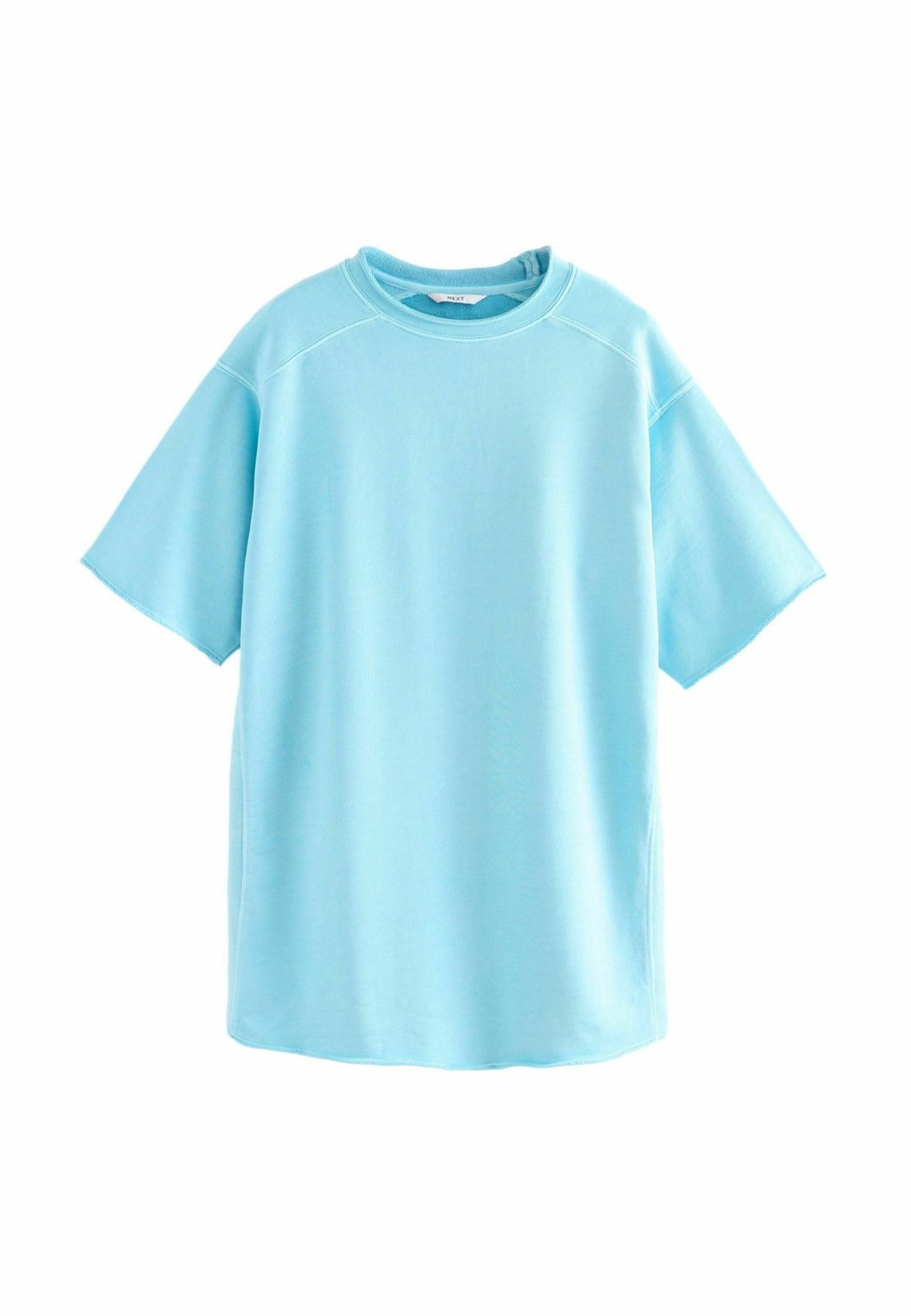 

Повседневное платье RAW HEM DETAIL WASHED CREW NECK Next, синий