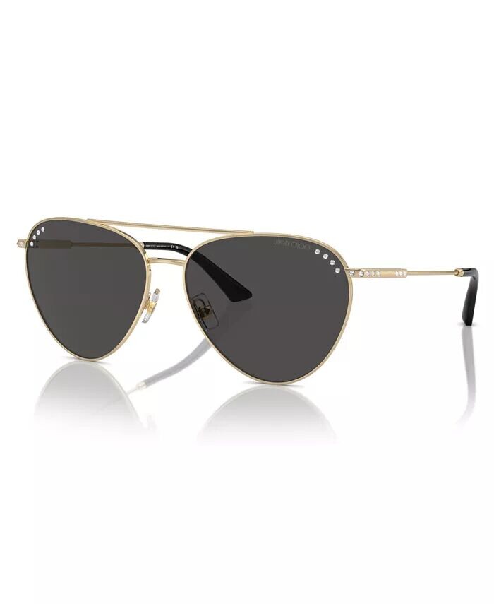 

Женские солнцезащитные очки, JC4002B Jimmy Choo, золото