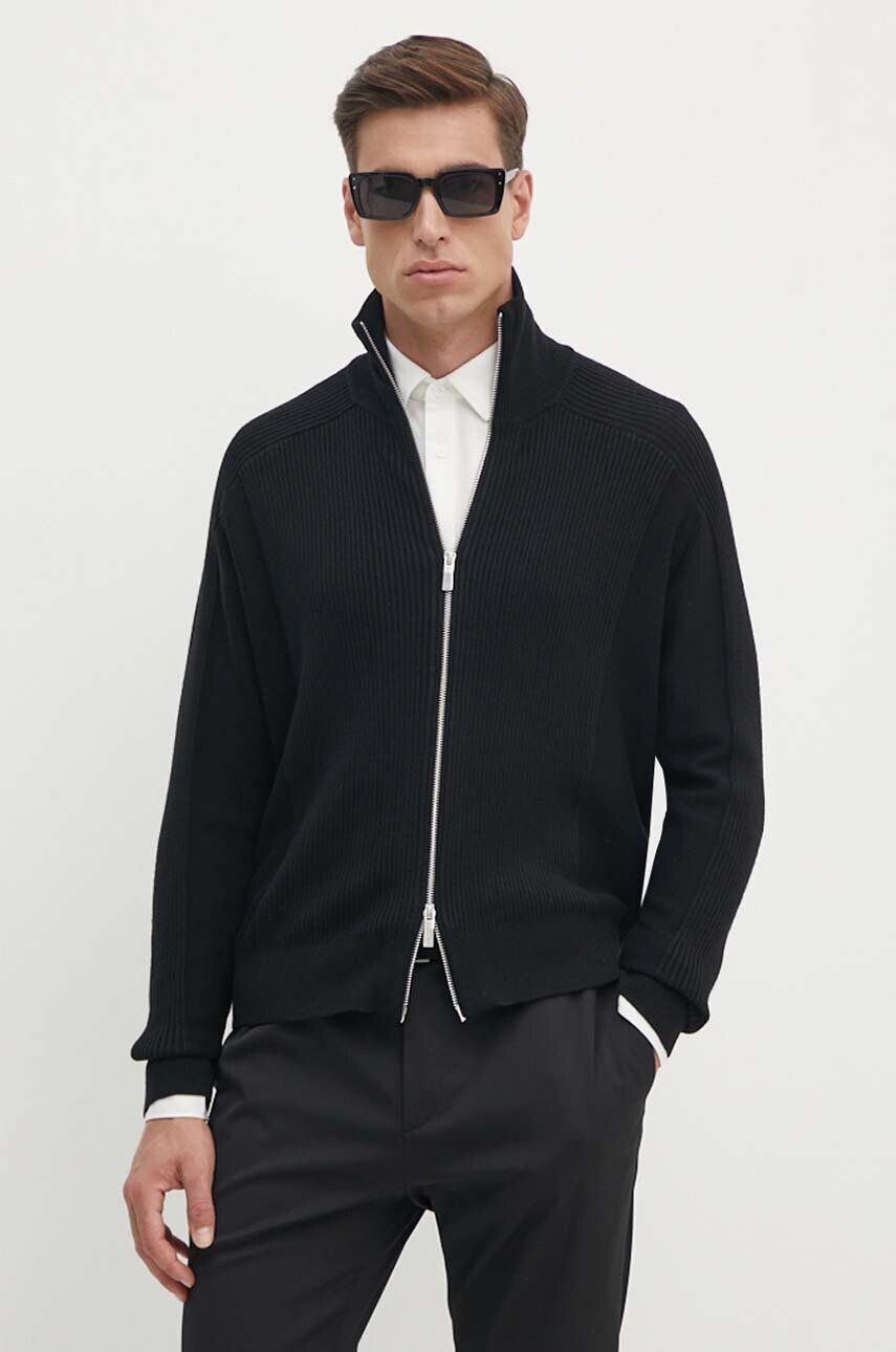 

Кардиган Armani Exchange с добавлением шерсти, черный