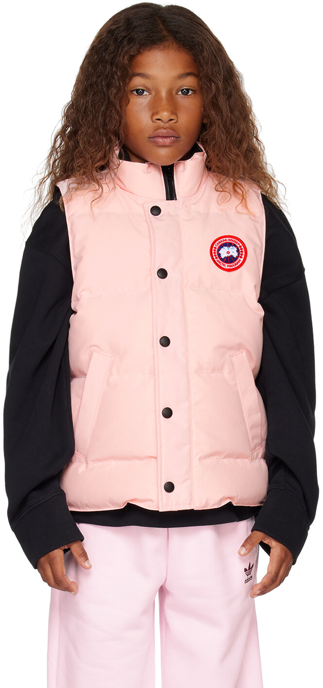 

Жилет пуховый Vanier Canada Goose Kids, розовый