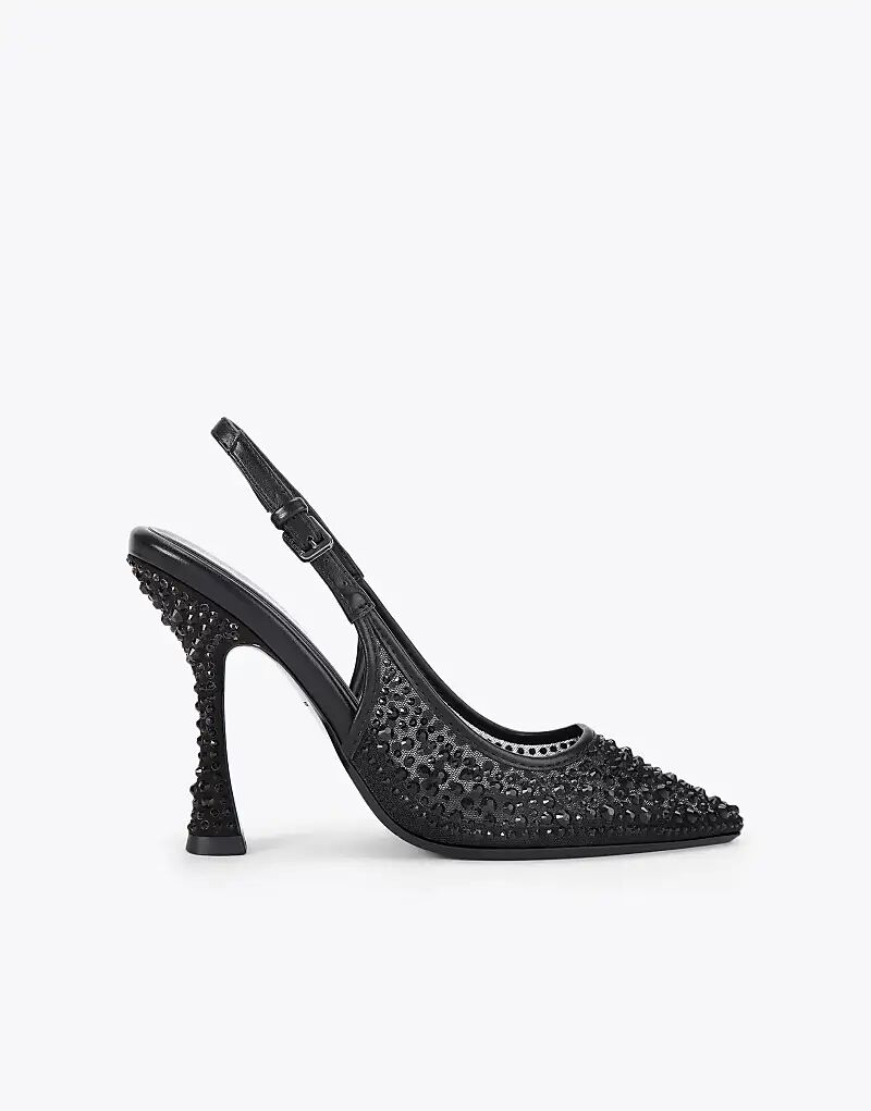Туфли KG Kurt Geiger Aria с драгоценными камнями на каблуке, черные