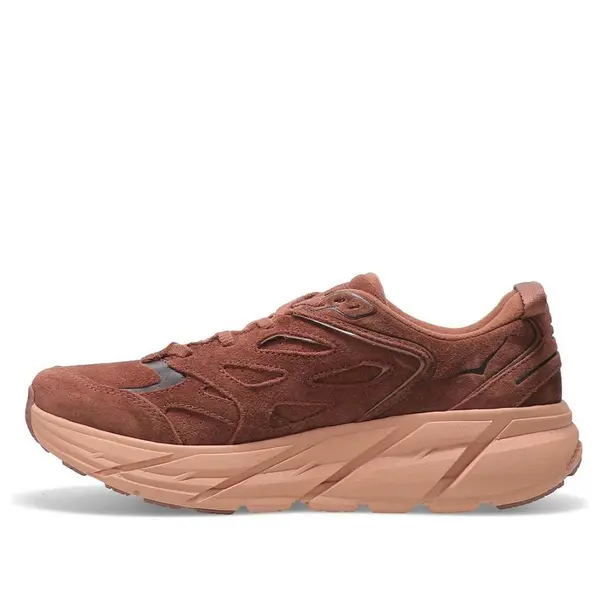 

Кроссовки ora clifton l suede 'cappuccino cork' Hoka One One, коричневый
