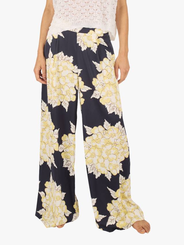 

Прекрасные широкие брюки evie blooming Traffic People, цвет Navy/Cream