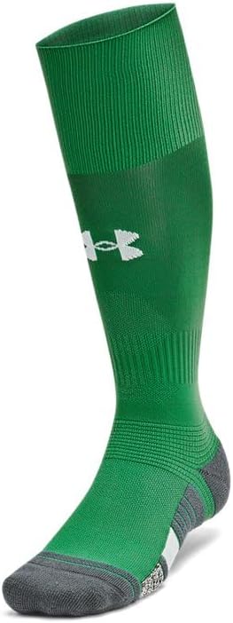 

Under Armour Unisex UA Magnetico Grip Over-The-Calf Socks - носки с активируемым потом сцеплением, Team Kelly Green/Pitch Gray/White - 305