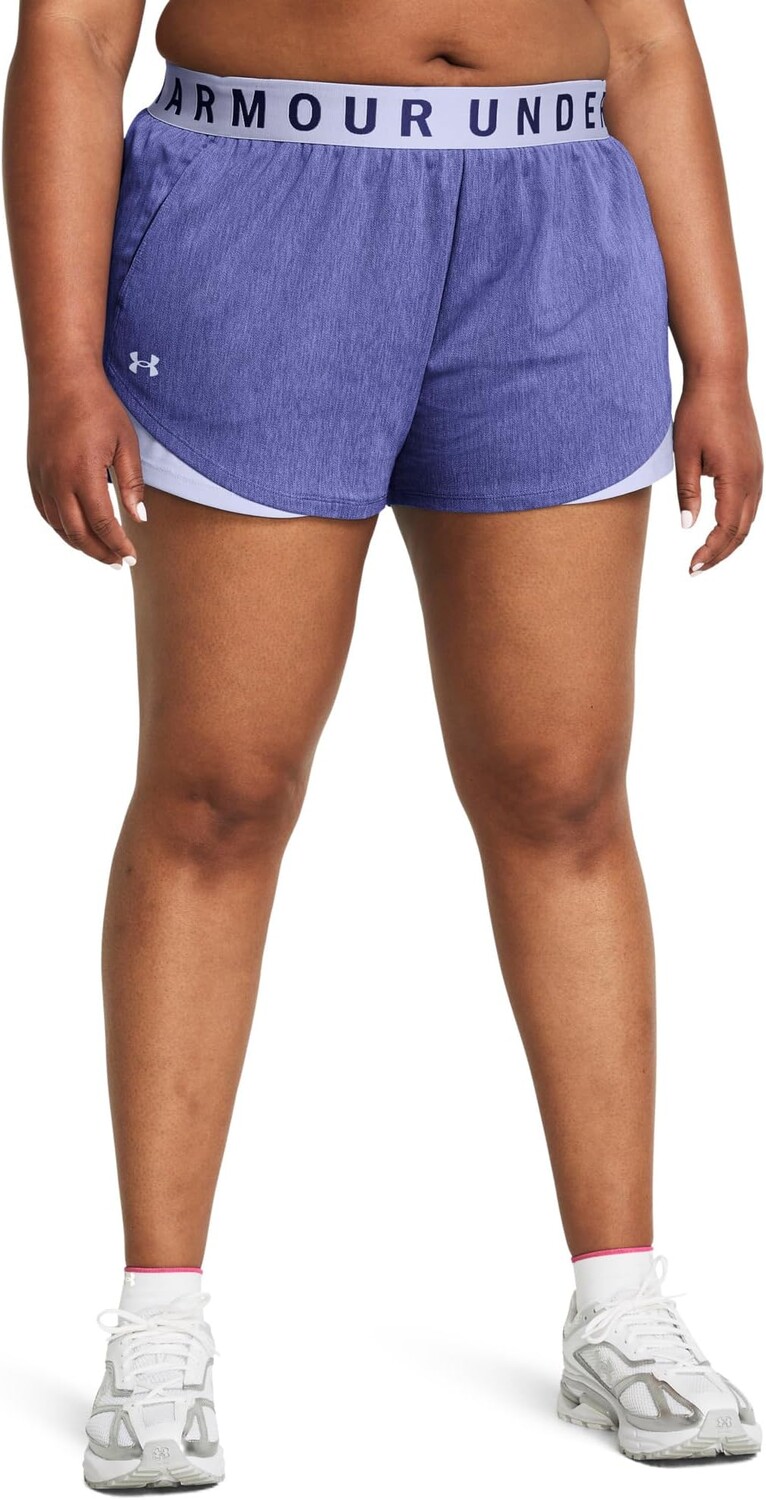 

Шорты Under Armour Plus Size Play Up Twist 3.0 Shorts, цвет Starlight/Celeste/Celeste