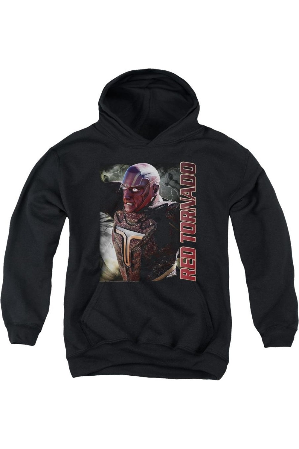 

Супергерл Толстовка с капюшоном Red Tornado для детей Gildan