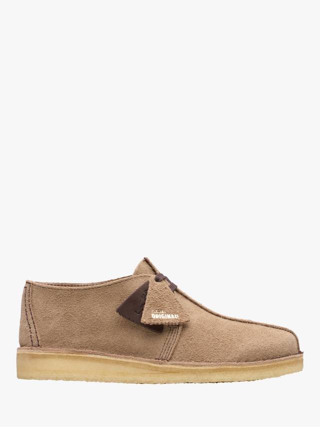 

Замшевые туфли clarks desert trek Clarks, цвет Wolf