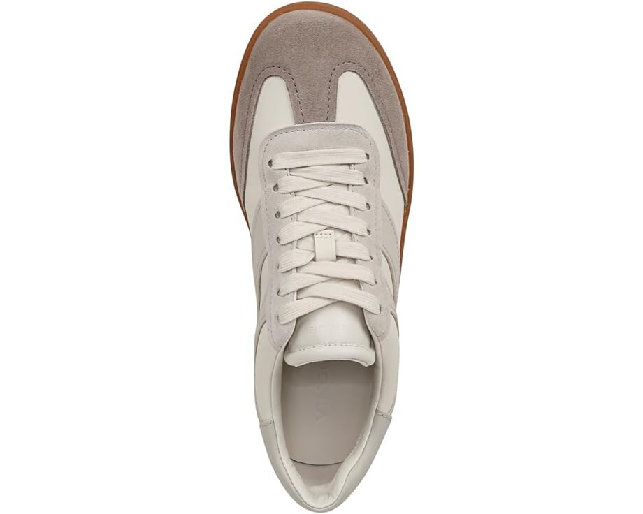 Кроссовки Vince Oasis, цвет Foam White/Hazelstone Grey Leather — фото 2