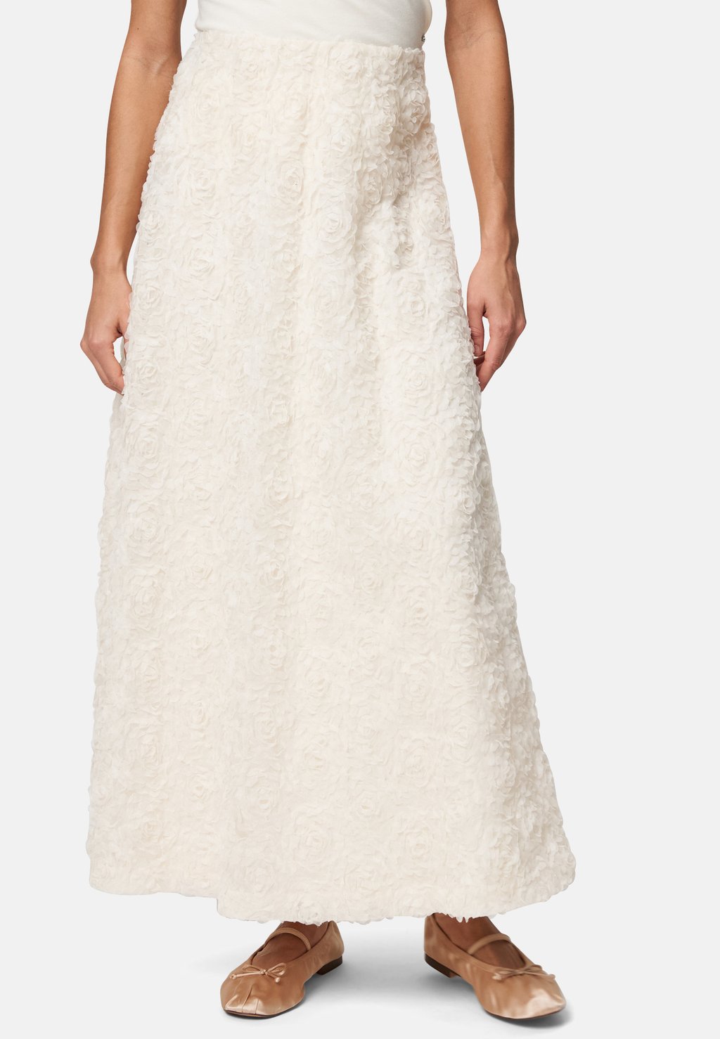 

Юбка макси MIT BLUMEN zero, белый