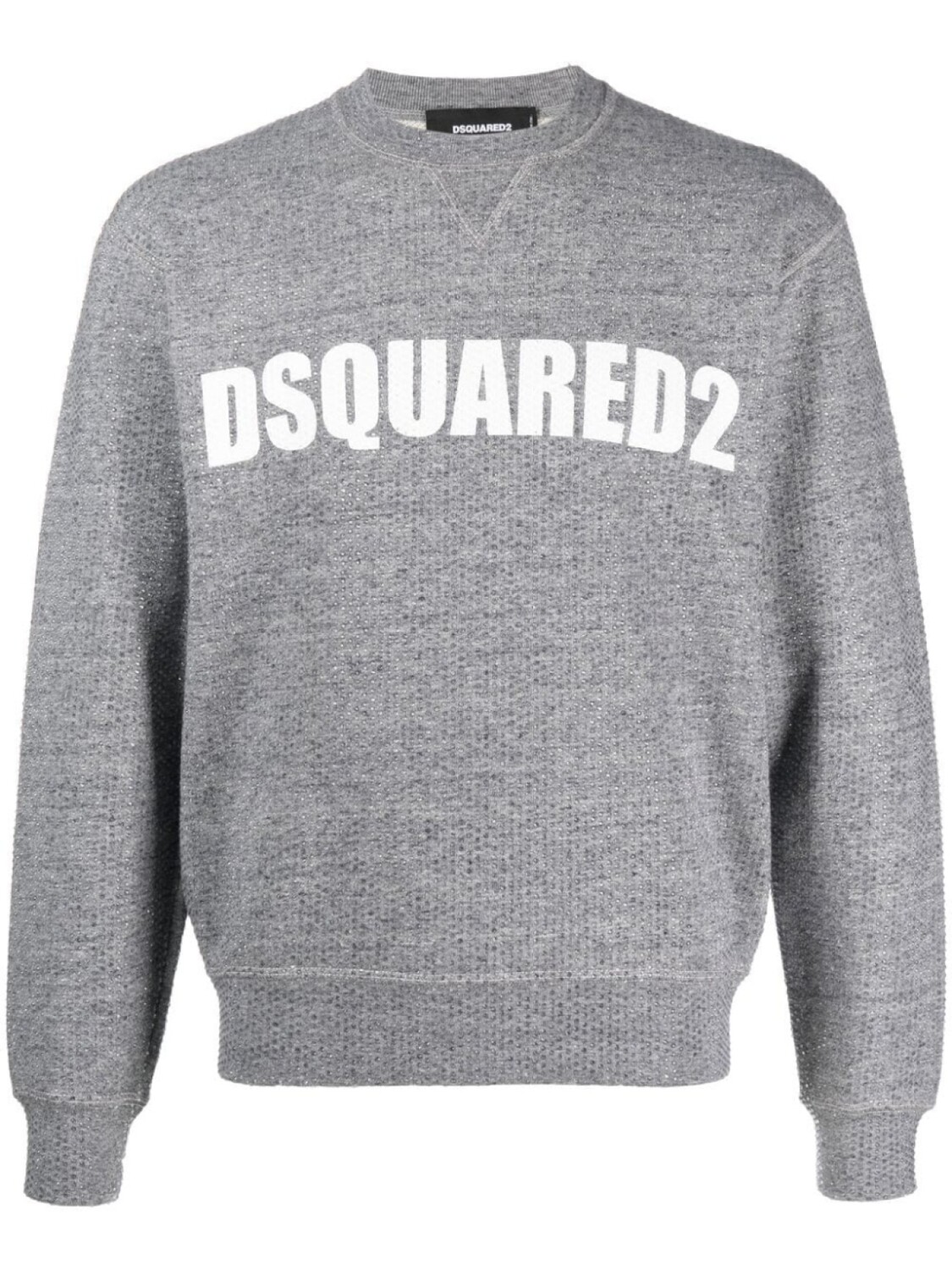 

Dsquared2 толстовка с кристаллами, серый