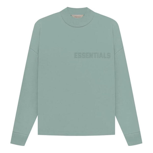 

Футболка ss23 long sleeve logo tee 'sycamore' Fear Of God Essentials, синий