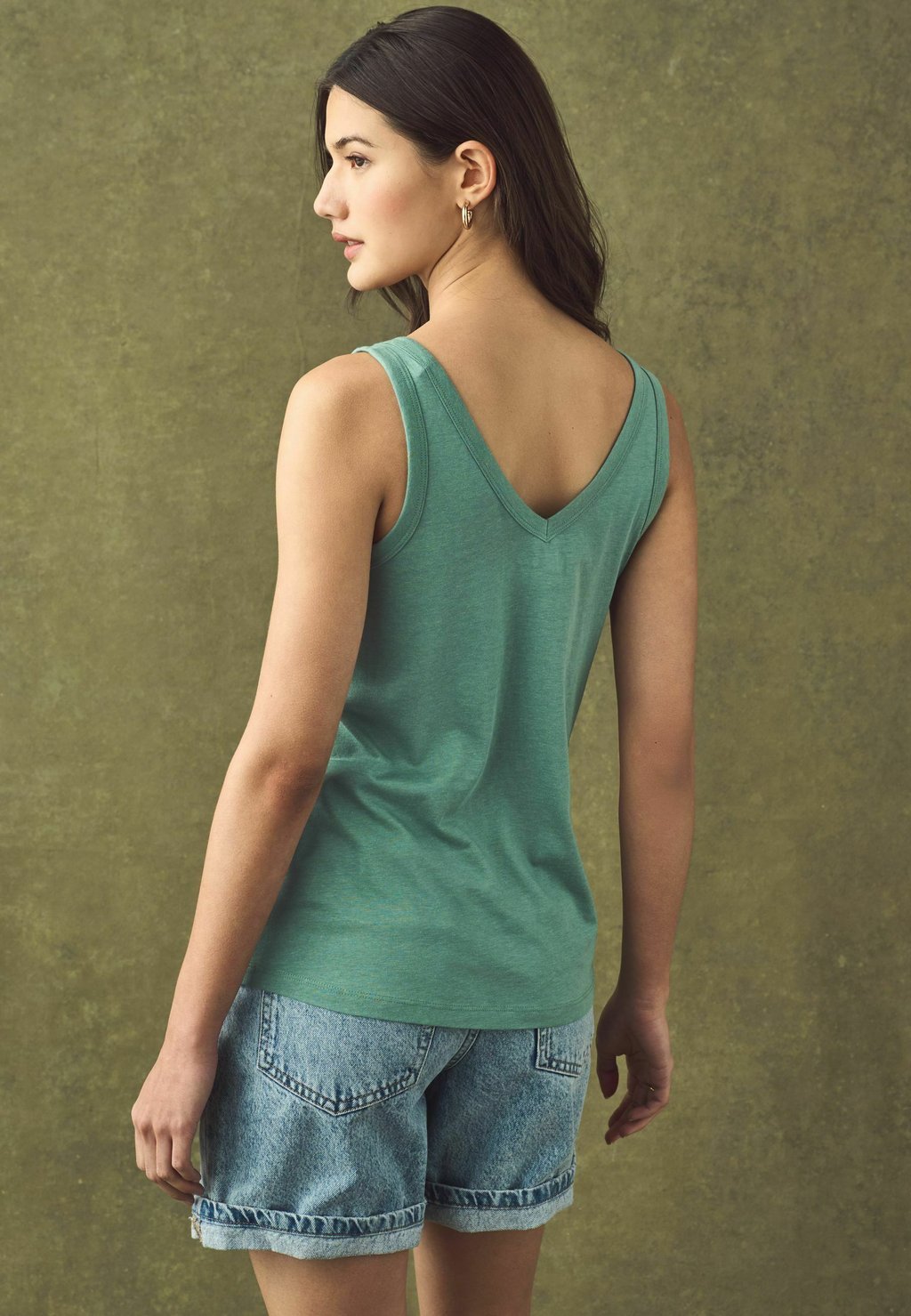 Топ REGULAR FIT SLOUCH Next, мятный — фото 3