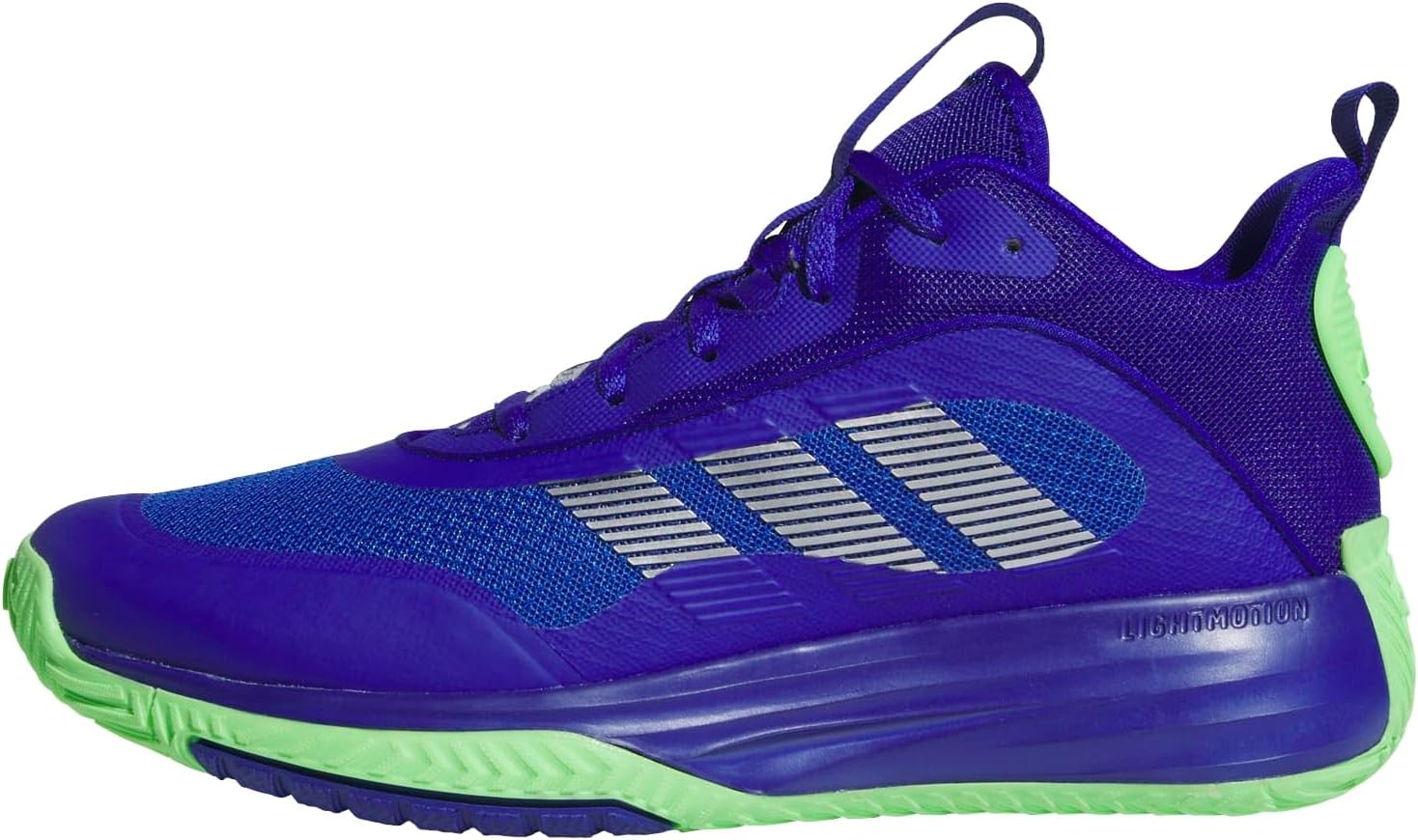 

Мужские баскетбольные кроссовки adidas Own The Game 3.0, зеленый/голубой