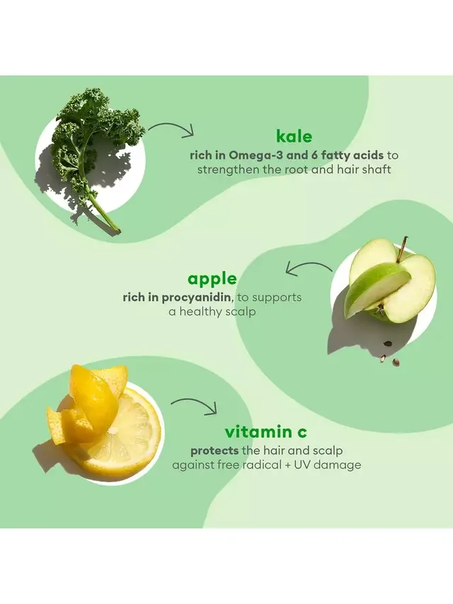 Восстанавливающий кондиционер для волос Superfoods с экстрактом капусты кале и яблока, 369 мл Briogeo — фото 4