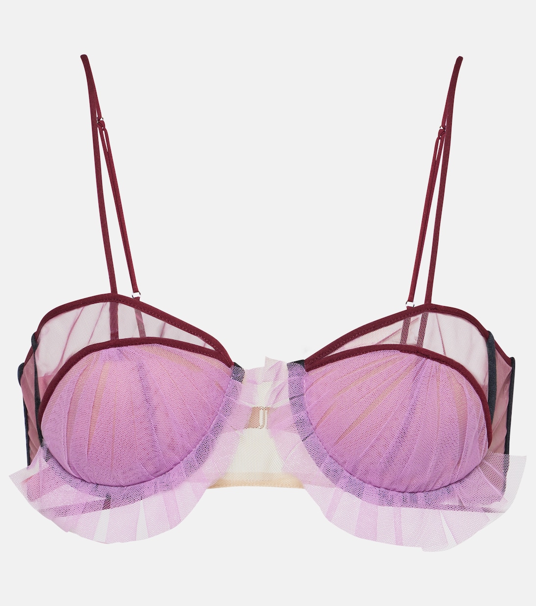 

Бюстгальтер из тюля Exploding Flower Nensi Dojaka, Crushed Berry