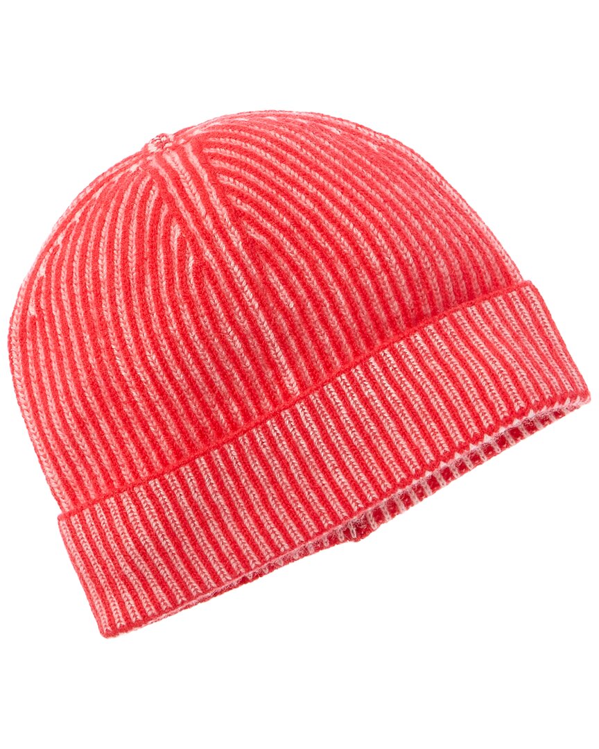 

Кашемировая шапка-бини Brodie Cashmere Bold Plaited, красный