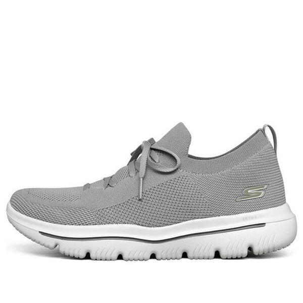 

Кроссовки go walk evolution ultra low-top 'light grey' Skechers, серый