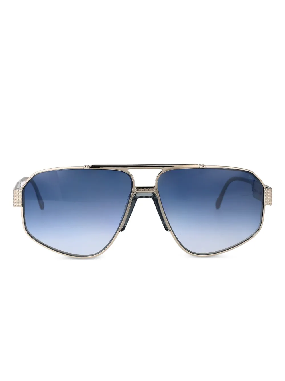 

Солнцезащитные очки SPP106M0579 СЕРЕБРИСТЫЙ СИНИЙ Philipp Plein, серебряный