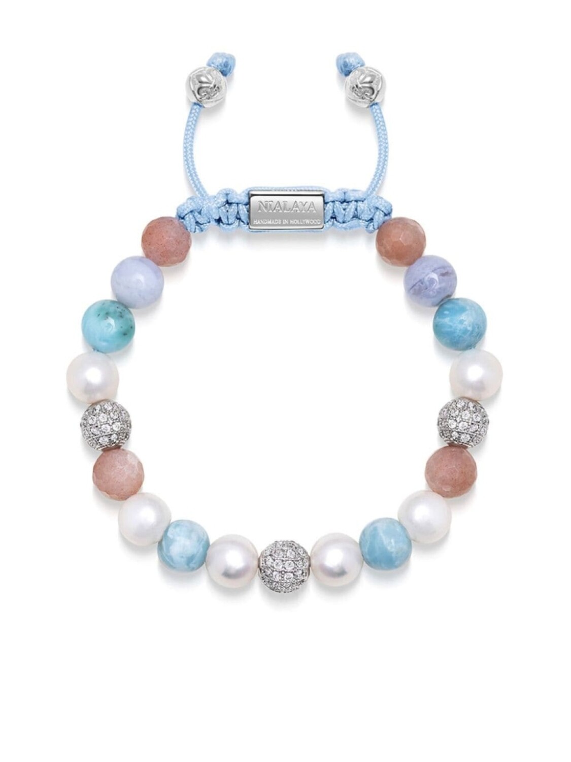 

Браслет с камнями Nialaya Jewelry, синий