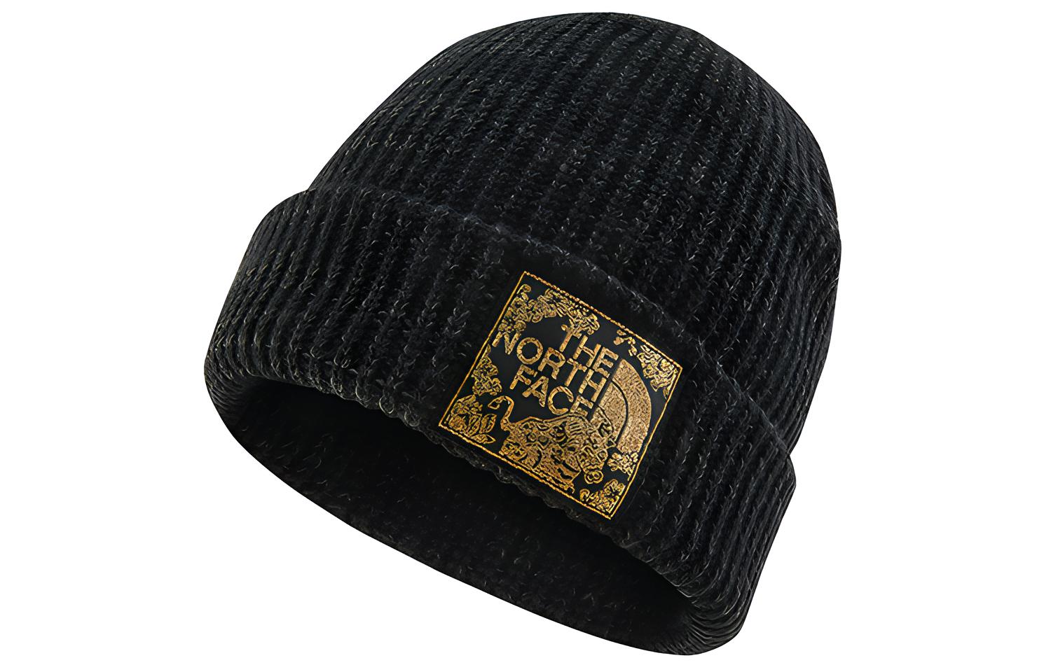 

THE NORTH FACE Черная унисекс-шапка бини, Black