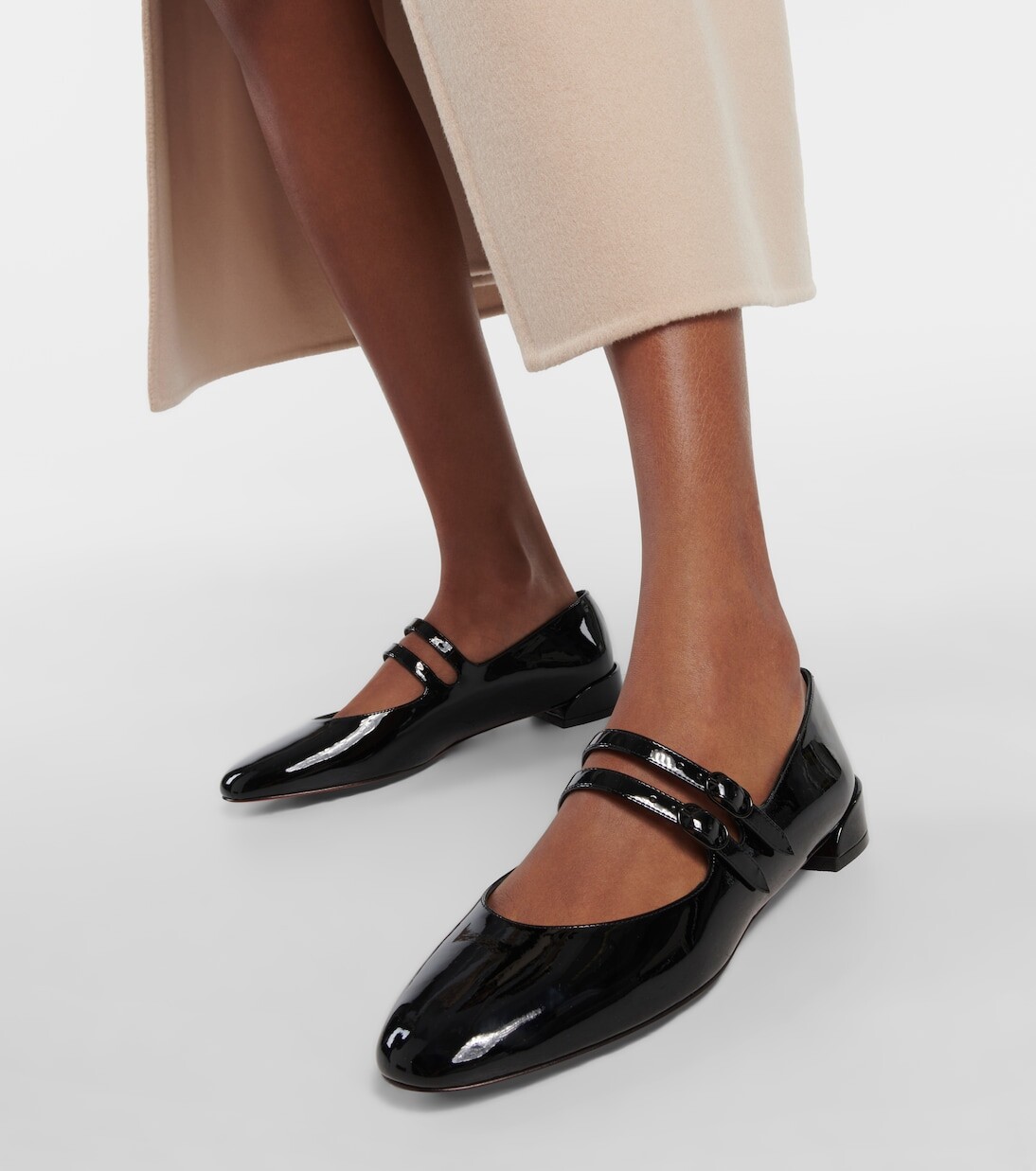 Лакированные туфли мэри джейн sweet jane Christian Louboutin, черный — фото 4