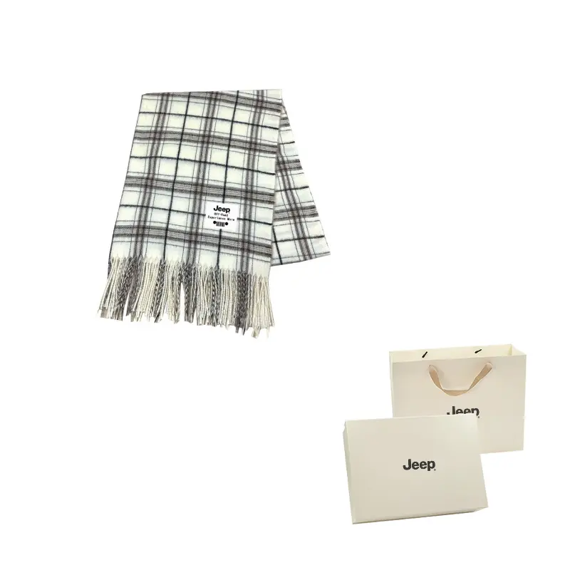 

Шарф из полиэстера Unisex Jeep, бежевый