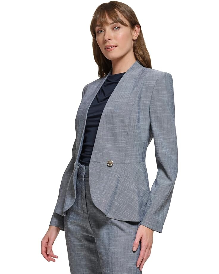 

Куртка Tommy Hilfiger Peplum Jacket, цвет Midnight Multi