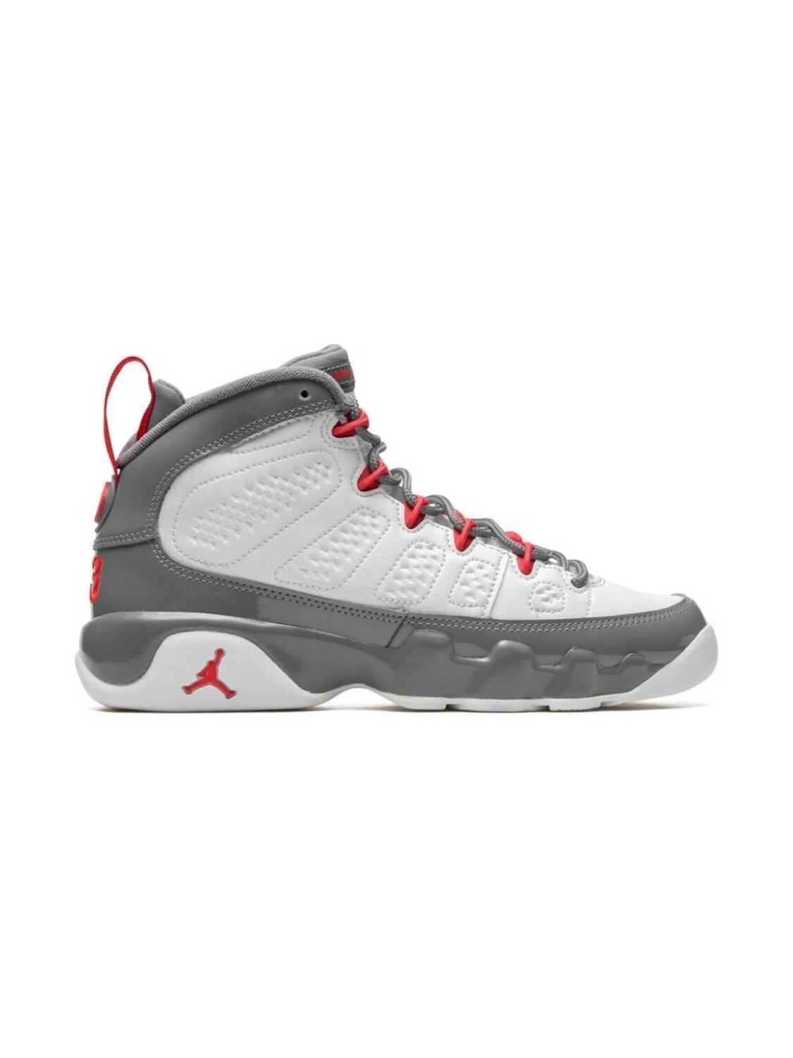 Jordan кроссовки Air Jordan 9 Fire Red, белый — фото 2
