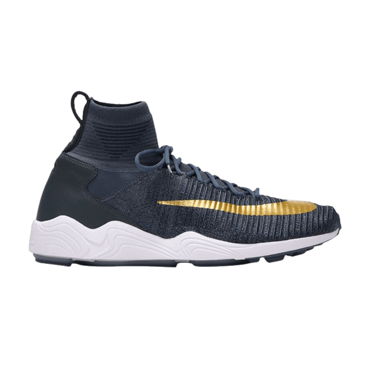 

Кроссовки Zoom Mercurial 11 Flyknit FC 'Blue Fox', синий
