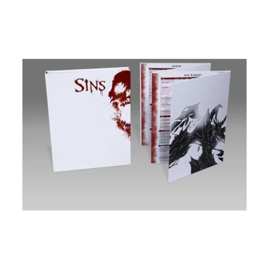 

Sins Game Master's Screen, Post-Apocalyptic Role Playing Games (First Falling Leaf), твердый переплет