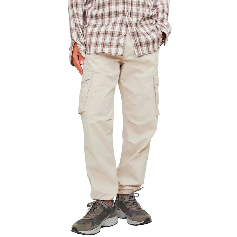 

Брюки карго Jack & Jones Kane Noah Cuffed, бежевый