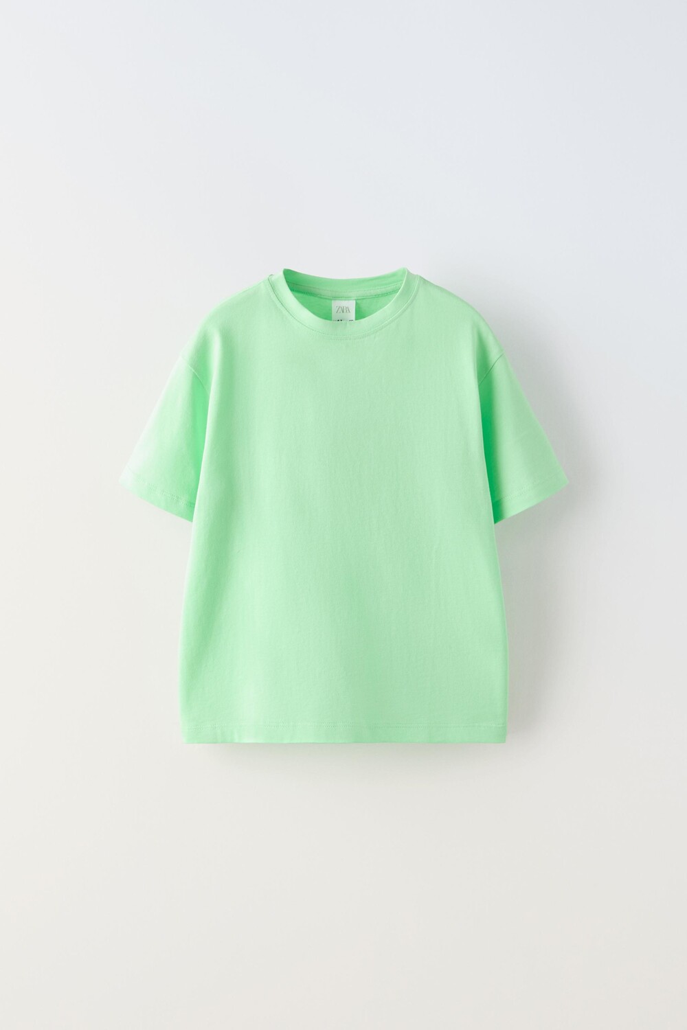 

Простая футболка ZARA, зеленый