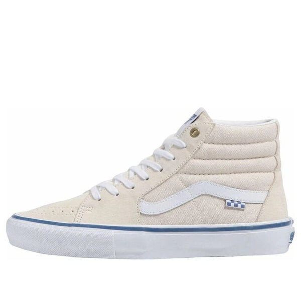 

Кроссовки raw canvas skate sk8-hi 'white blue' Vans, белый