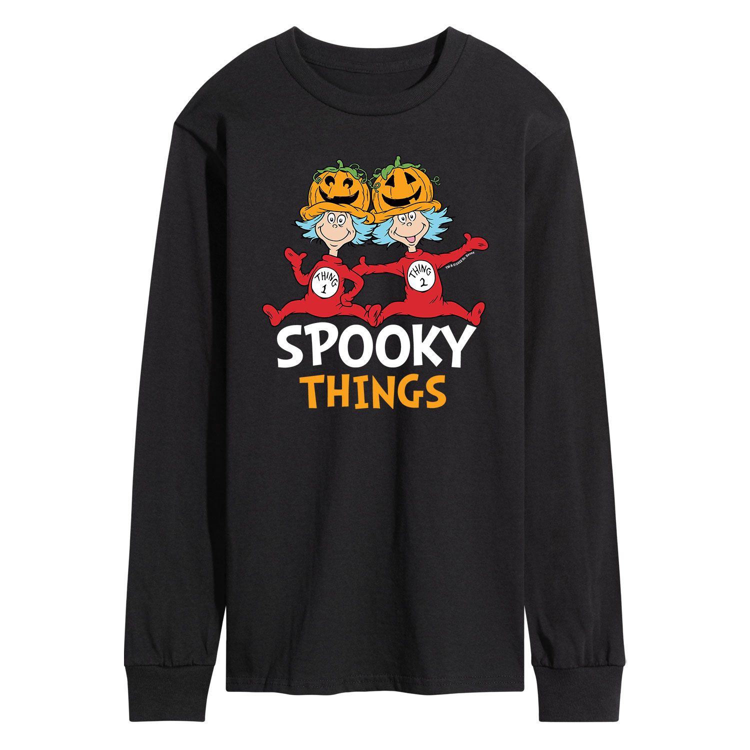 

Мужская футболка Dr. Seuss Spooky Things с длинными рукавами Licensed Character